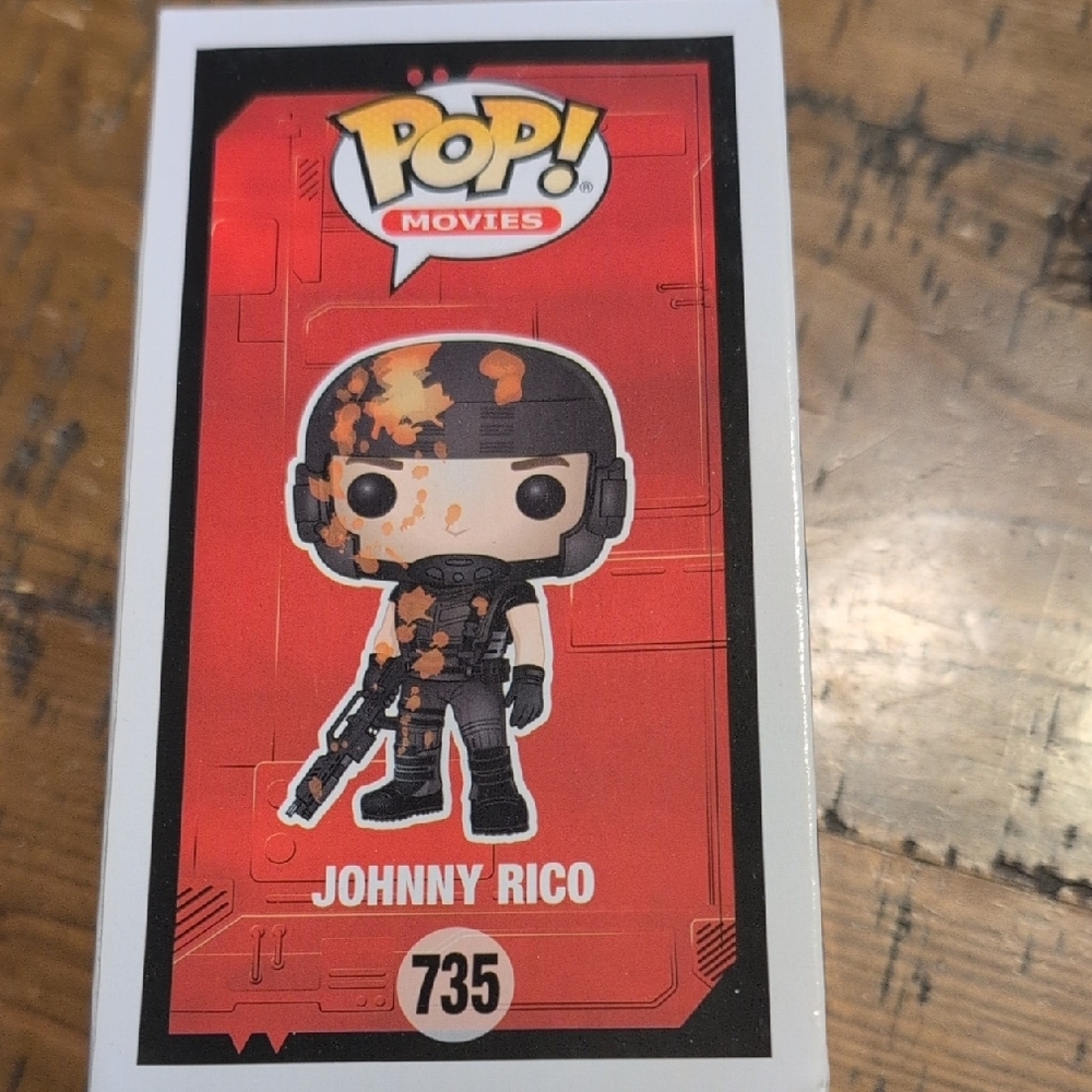 Funko Pop Starship Troopers Johnny Rico - Black and Orange - Picture 4 of 6